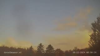 Timelapse weerstation Gasselternijveenschemond 18112024 [upl. by Collier795]