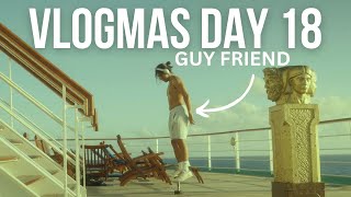 Day In The Life Of My GUY Friend on SEMESTER AT SEA  VLOGMAS 2023 [upl. by Allehcram]