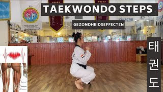 Taekwondo Voor Beginners I Steps I Oefeningen die helpen om beter te steppen I Gezonde effecten [upl. by Neuberger285]