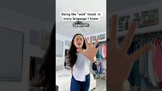 How many languages do you know 👀😆 fypシ゚ skit languages funny trend school shorts viral [upl. by Enailil]