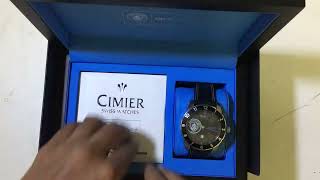 QNET Manchester City CiMiER Swiss made Watch  2700 Limited edition Unboxing [upl. by Airamesor]