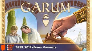 Garum  game overview at SPIEL 2019 [upl. by Ligriv]