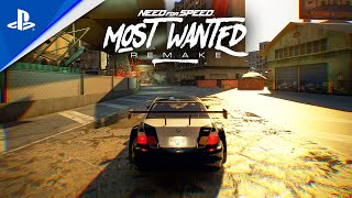 NFS Most Wanted 2024 Remake  Gameplay BMW M3 GTR [upl. by Nodroj382]