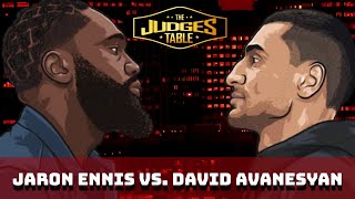 Jaron Ennis vs David Avanesyan Live verticall boxing [upl. by Lirpa]