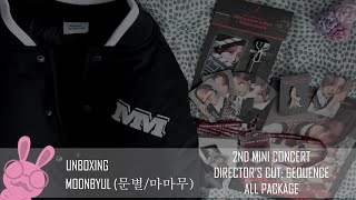 UNBOXING  Moonbyul 문별  MAMAMOO 마마무  Directors Cut 6equence ALL PACKAGE Merchandise Bundle [upl. by Oicneserc]