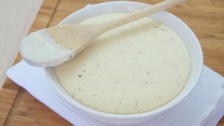 How to Make Bechamel Sauce  Easy Homemade Bechamel White Sauce Recipe [upl. by Inalial]