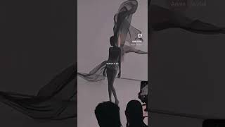 Fashion is art period viralvideo beautiful fashion dress foryou edit love runway [upl. by Soelch]