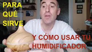 🏡 Para qué sirve un HUMIDIFICADOR Cómo funciona tu DIFUSOR de AROMAS [upl. by Asiralc]