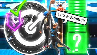 This is how I got a CONTACT DUNK with only SHARP TAKEOVER on NBA 2K22 [upl. by Grimbald875]