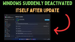 How to Fix Windows Suddenly Deactivated Itself After Windows 11 Update [upl. by Prudhoe695]