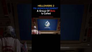 Helldivers 2 PA Announcement  A Group Of Bots Is Called [upl. by Swagerty11]