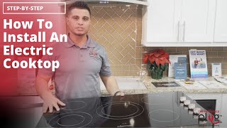 How To Install An Electric Cooktop  Step by Step [upl. by Aneeg]