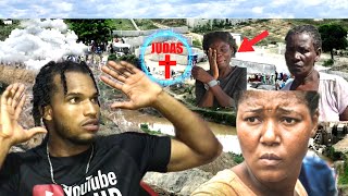 HAITIANOS INICIAN REPARACIÓN DEL MURO GAVIONES DEL CANAL AFECTADO POR MASACRE [upl. by Carline912]