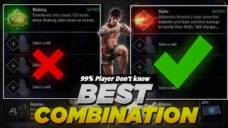 Best  Clash Squad  Skill Combination  New Character Combination in free fire   After update [upl. by Botti]