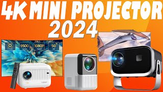 10 Best 4k Mini Projector Of 2024Must Watch Before Buying [upl. by Uht]