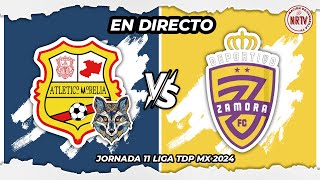 ATLETICO VALLADOLID VS ATLETICO MORELIA UMSNH 🔴 EN VIVO 🔴 JORNADA 10  LIGA TDP MX 2024 [upl. by Acyssej]