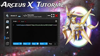 Arceus X Mobile Executor Tutorial 🤩  100 Working  Very easy to use in roblox [upl. by Lihcox322]