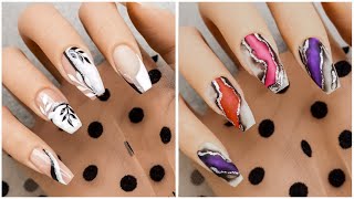 Quick And Easy Fall Nail DESIGNS  fall nail art compilation fall nail colors Cute Nails 💖 [upl. by Bogusz]