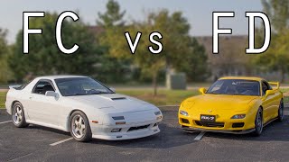 The Differences Between The FC and FD RX7 [upl. by Dranal740]