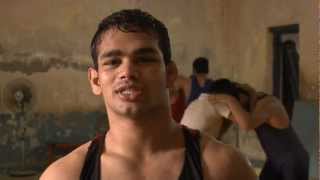 SNTV meet Indian wrestler and medal hope Narsingh Yadav [upl. by Eahsat]