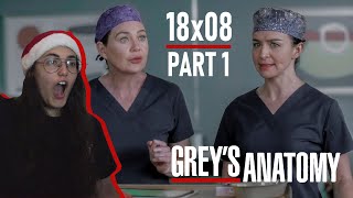 Greys Anatomy 18x08 It Came Upon a Midnight Clear REACTION 12 [upl. by Hayes]