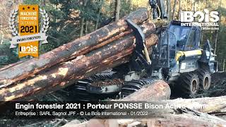 Essai de terrain pour l’engin forestier de l’année 2021 [upl. by Arej]