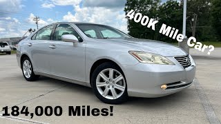 2008 Lexus ES 350 35 POV Test Drive amp 184000 Mile Review [upl. by Undis]