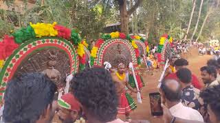 Moorkanad Pooram 2024 Village festival in KeralaIndia [upl. by Nnylharas995]