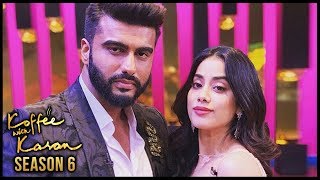 Janhvi Kapoor Arjun Kapoor On Koffee With Karan Season 6 Episode 1 [upl. by Ahsiemac]