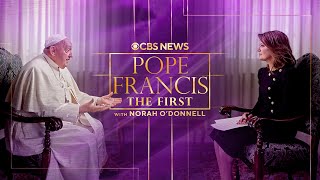 POPE FRANCIS THE FIRST with Norah O’Donnell [upl. by Iahk952]