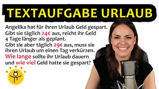 Schaffst DU die Textaufgabe – Mathe RÄTSEL [upl. by Sharona]