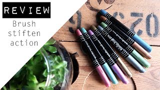 REVIEW  Action metallic brush stiften [upl. by Savdeep]