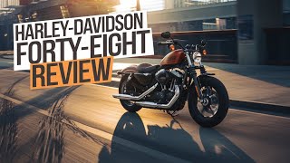 HarleyDavidson FortyEight Review The Iconic Bobber That Defines Style and Performance harley [upl. by Anahsar436]