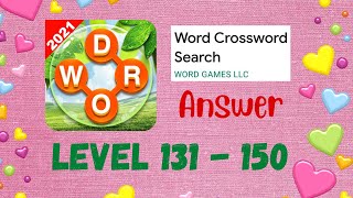 Word Crossword Search  Level 131150  TUTORIAL  ANSWER wordcrosswordsearch tutorial answer [upl. by Modesty814]