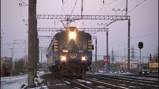 Электропоезд ЭР2802821  ER2802821 EMU between Ülemiste and Tallinn [upl. by Kroll]