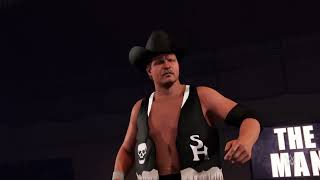 WWE2K24 Stan quotthe Lariatquot Hansen Entrance [upl. by Atteyram747]