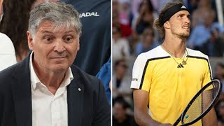 Rafael Nadals uncle calls out Alexander Zverev anger with brutal assessment of German [upl. by Nalro14]