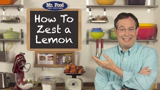 How To Zest a Lemon [upl. by Brear]