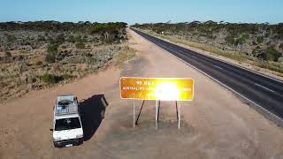 100 mile road Australia vanlife australia drone outback [upl. by Devine]