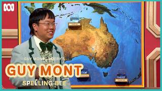 Comedians attempt quotgirt by seaquot challenge  Guy Montgomerys Guy Mont Spelling Bee  ABC iview [upl. by Edelman]