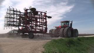 Moving to the next field Case IH Steiger 450 [upl. by Eireva]