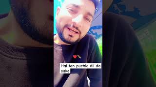 Hal tan puchle dil da aake reels jatinderjaggi songs punjabimusic [upl. by Nosille]