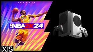 Xbox Series S  NBA 2K24  Graphics testFirst Look [upl. by Rabiah841]