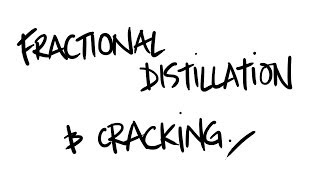 AQA ALevel Chemistry  Fractional Distillation and Cracking [upl. by Noakes]