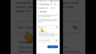 Google Account ka password kaise change kare  how to change google account password  Gmail id [upl. by Nebeur]