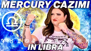 Mercury Cazimi in Libra 2023  All 12 Signs [upl. by Reppep]