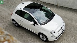 Offre irrésistible  Nouvelle FIAT 500 LOUNGE AVEC TOIT PANORAMIQUE [upl. by Akenet]