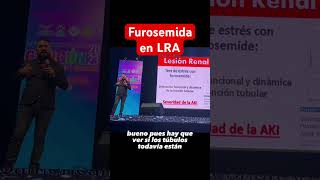 ¿Cuándo Furosemida en Lesión Renal Aguda 💉 uci [upl. by Nirrek]