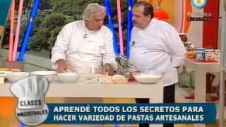 Clases magistrales campeón mundial de pastas caseras parte 1 [upl. by Nosnibor]