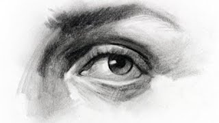 how to draw human 👁️ Eye🔥 😳Realistic 👁️ tutorial for beginners step by stepCreativeArtnk [upl. by Goldwin261]